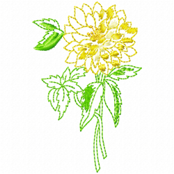 Flowers And Tree Embroidery Design 1 Flowers And Tree Embroidery Design 1